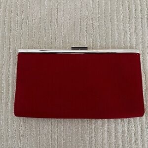 Banana Republic Vibrant Red Clutch